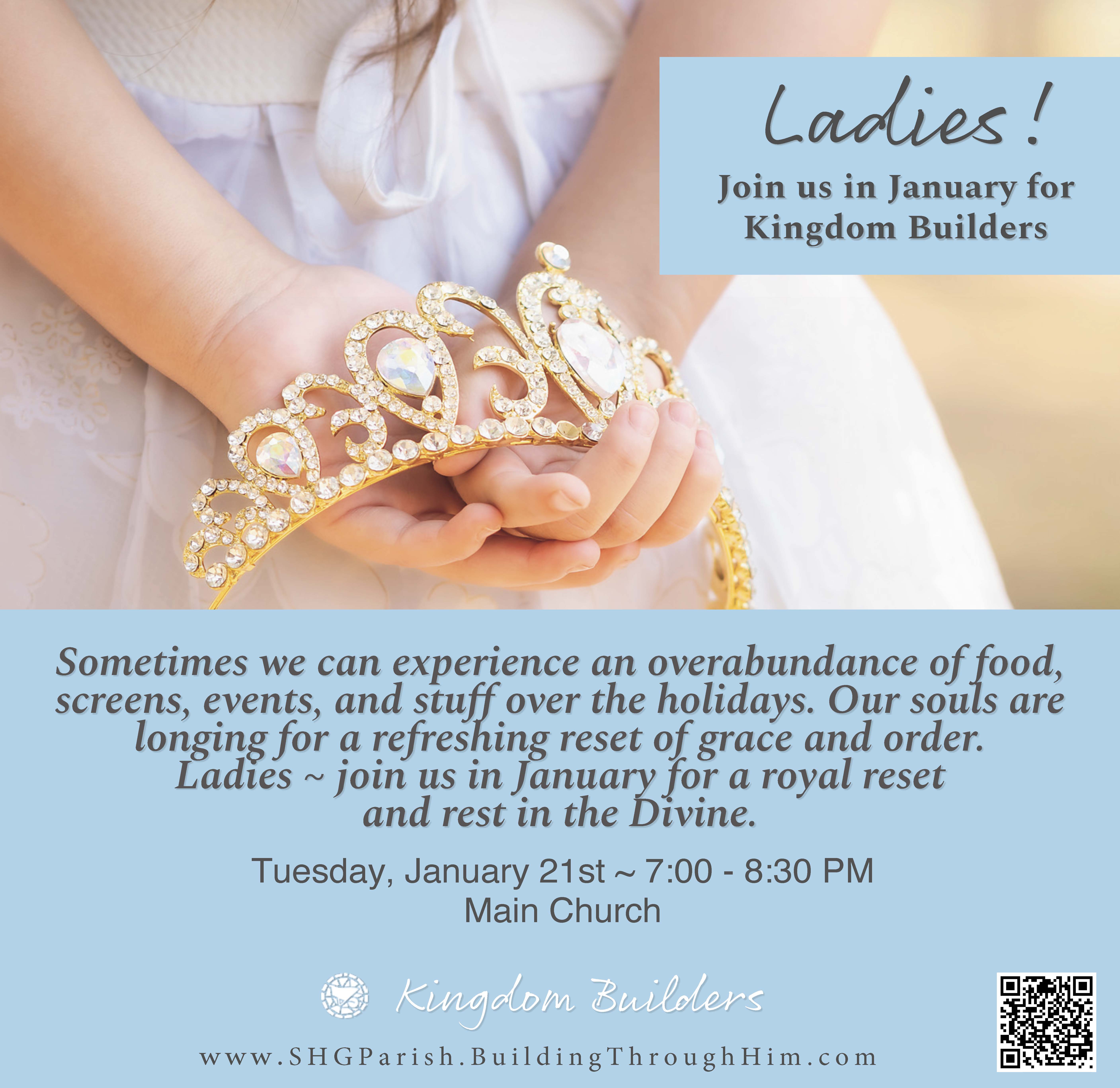 January Gathering - Clothed In White, Crowned In Glory